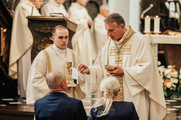 Święcenia diakonatu kl. Roberta Szczepkowskiego