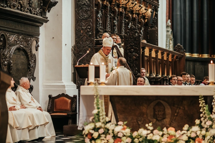 Święcenia diakonatu kl. Roberta Szczepkowskiego