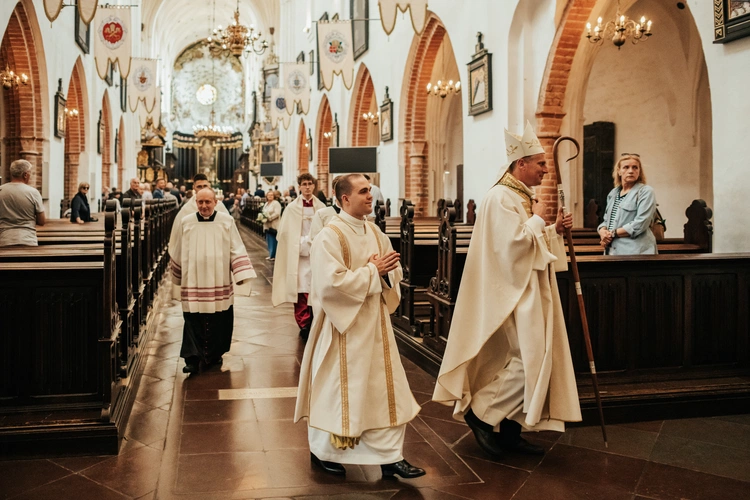 Święcenia diakonatu kl. Roberta Szczepkowskiego