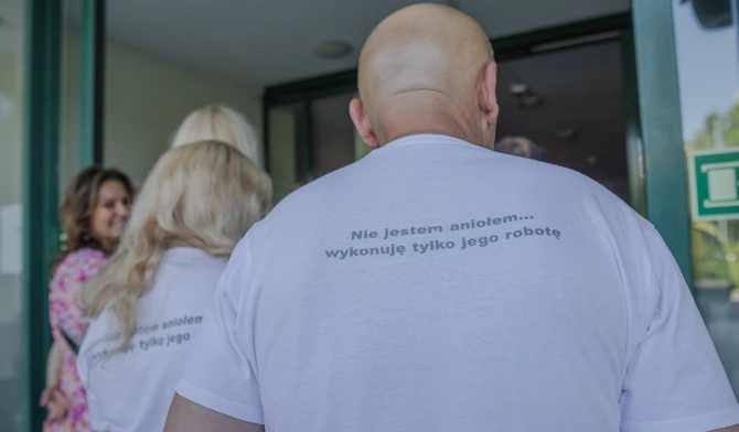 Wolontariusz Samarytaninem