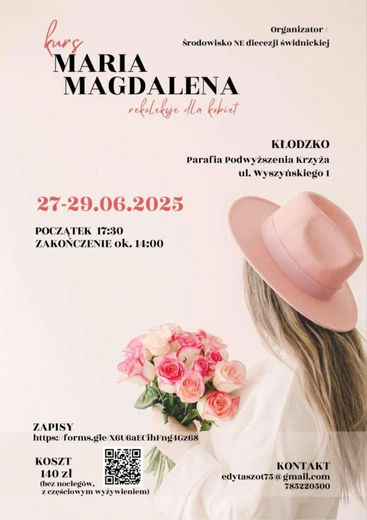 Z Marią Magdaleną poznają prawdę o kobiecości