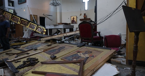 Caritas Polska uruchamia pomoc dla ofiar zamachu w kościele w Syrii
