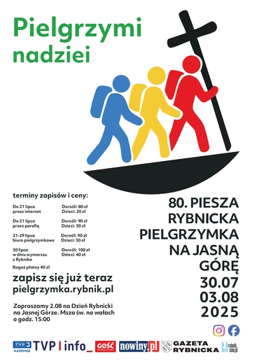 80. Jubileuszowa Pielgrzymka Rybnicka na Jasną Górę