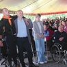 Na zdjęciu goście spotkania – P. Owsianny (trzeci z lewej) i P. Wencek (pierwszy z prawej).