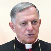 Abp Mieczysław Mokrzycki urodził się w roku 1961 w Majdanie Lipowieckim – dzisiaj w powiecie lubaczowskim, niedaleko granicy z Ukrainą, na terenie przedwojennej archidiecezji lwowskiej, która po wojnie, do roku 1992, funkcjonowała jako administracja apostolska w Lubaczowie. Studiował na Katolickim Uniwersytecie Lubelskim, a potem w Rzymie na Angelicum, czyli Papieskim Uniwersytecie św. Tomasza. Od 1996 roku był drugim osobistym sekretarzem Jana Pawła II, a potem od 2005 do 2007 Benedykta XVI. Następnie zos…