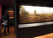 Fragment  „Małej Panoramy Racławickiej”.  Tę „dużą” obejrzało już  12 milionów osób.