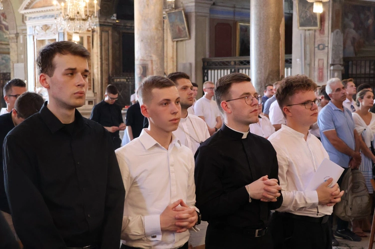 Dolnośląscy klerycy na jubileuszu seminarzystów w Rzymie