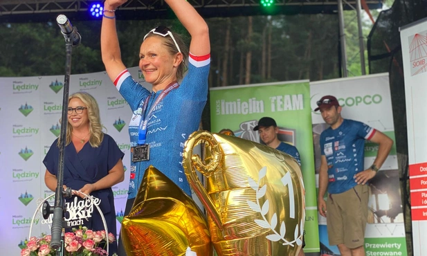 Lędziny. Powitanie Anety Lamik - ultrakolarki, która brała udział w "Race Across America" [ZDJĘCIA]