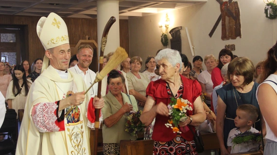 100-lecie parafii w Łysej Górze