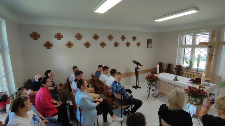 Nowa kaplic w Ośrodku Wychowawczym