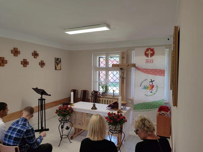 Nowa kaplic w Ośrodku Wychowawczym