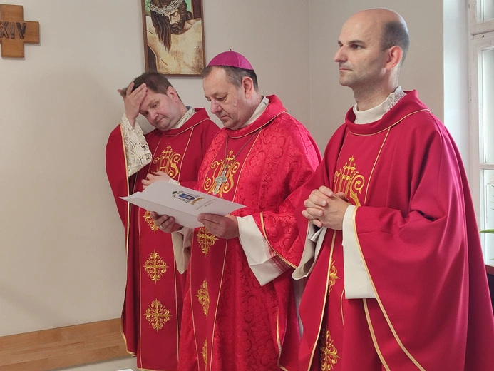 Nowa kaplic w Ośrodku Wychowawczym