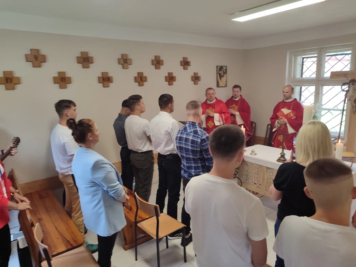 Nowa kaplic w Ośrodku Wychowawczym