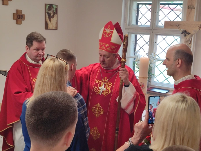 Nowa kaplic w Ośrodku Wychowawczym