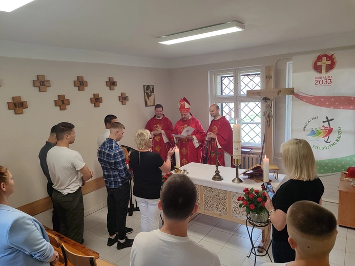 Nowa kaplic w Ośrodku Wychowawczym