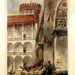 Wawel na starych pocztówkach