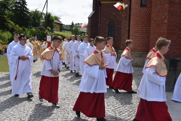 100 lat parafii NSPJ w Gródku k. Grybowa