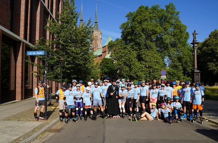 Rolkowa Pielgrzymka Wrocławska ruszyła na Jasną Górę