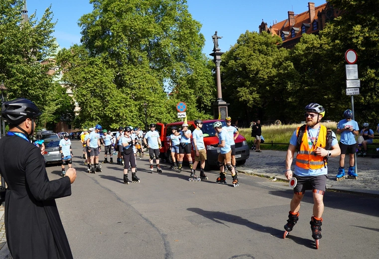 Rolkowa Pielgrzymka Wrocławska ruszyła na Jasną Górę