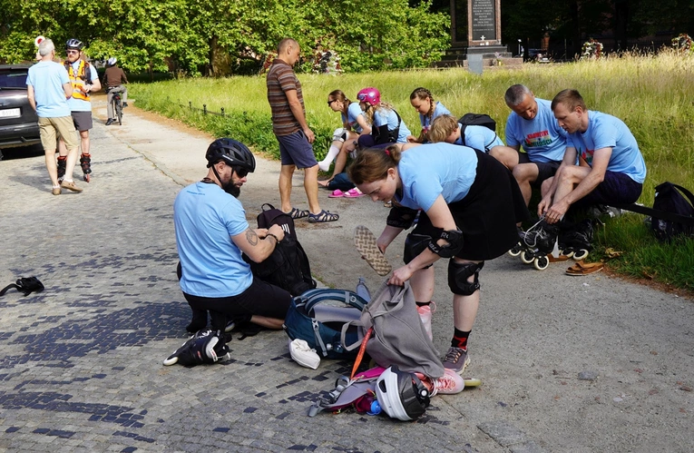 Rolkowa Pielgrzymka Wrocławska ruszyła na Jasną Górę