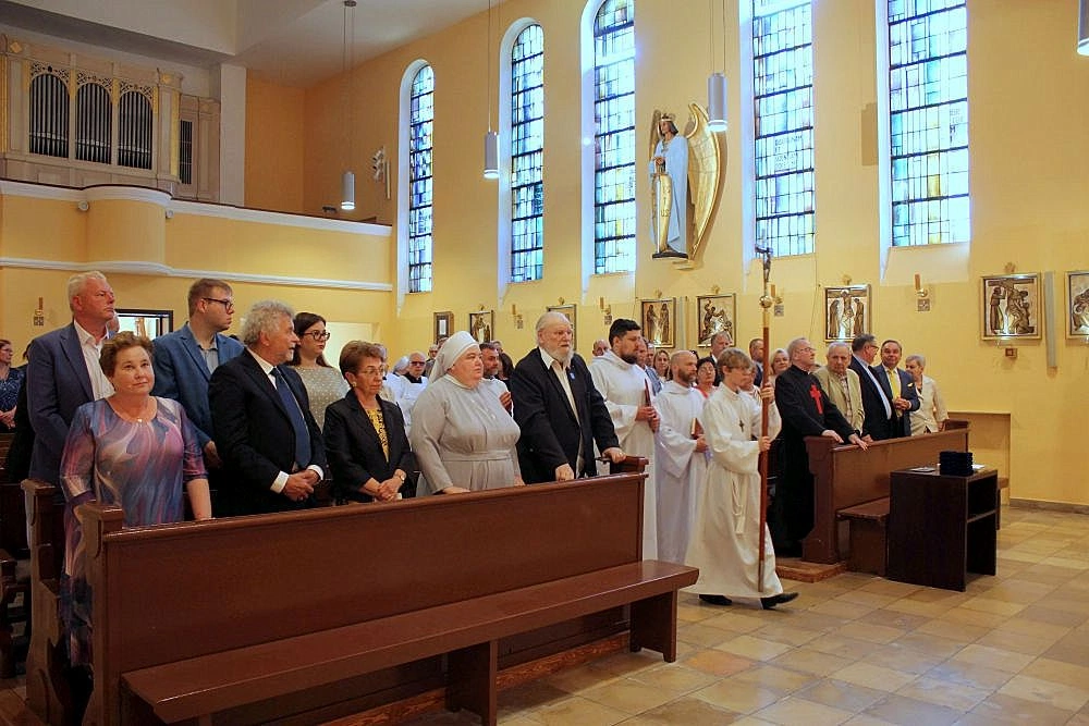 Uroczystość wręczenie medali - nieszpory