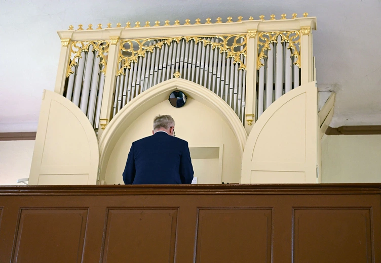 Błogosławieństwo organów w Łęgach