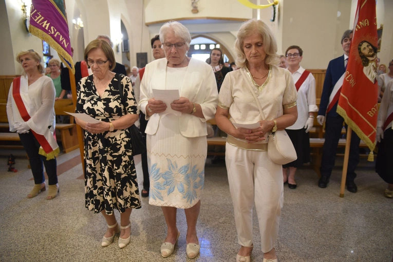 Sztandar Arcybractwa NSPJ w Marcinkowicach