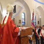Sztandar Arcybractwa NSPJ w Marcinkowicach