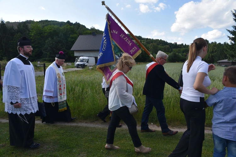 Sztandar Arcybractwa NSPJ w Marcinkowicach