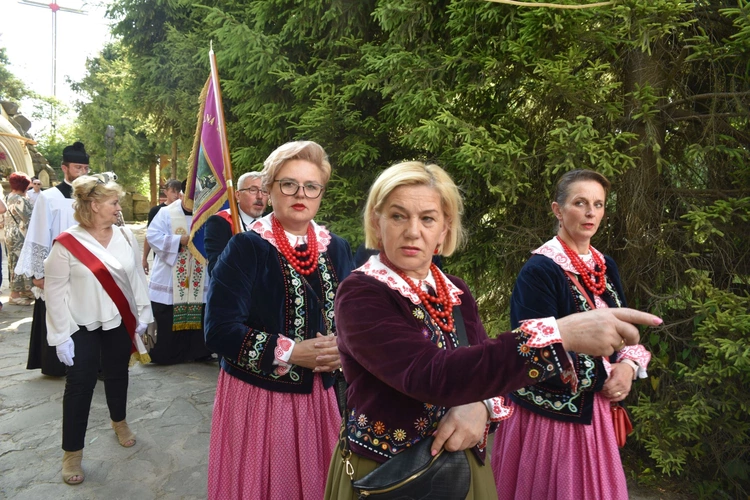 Sztandar Arcybractwa NSPJ w Marcinkowicach