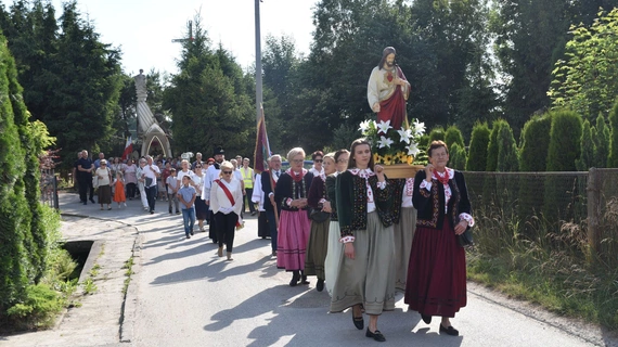 Sztandar Arcybractwa NSPJ w Marcinkowicach