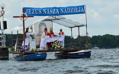 Rybnik. XVII Msza św. na wodzie