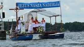 Rybnik. XVII Msza św. na wodzie