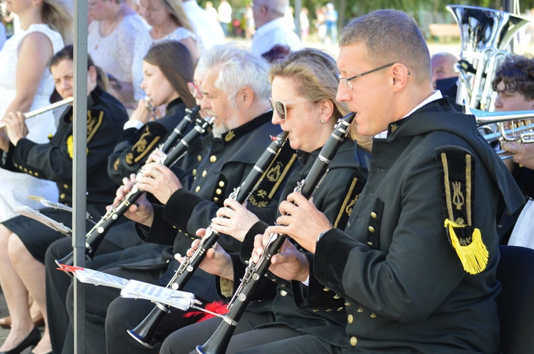 Msza św. na wodzie w Rybniku