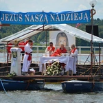 Msza św. na wodzie w Rybniku