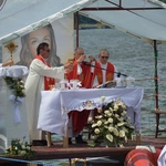 Msza św. na wodzie w Rybniku