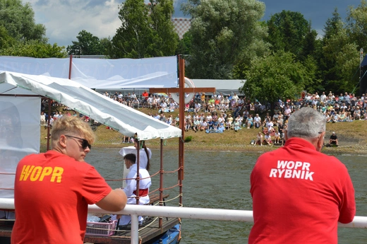 Msza św. na wodzie w Rybniku