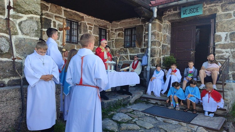 Msza, schronisko i gondola