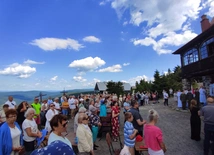 Msza, schronisko i gondola