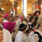 Jurków. 100-lecie parafii i prymicje bp. Jerzego Kołodzieja