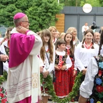 Jurków. 100-lecie parafii i prymicje bp. Jerzego Kołodzieja