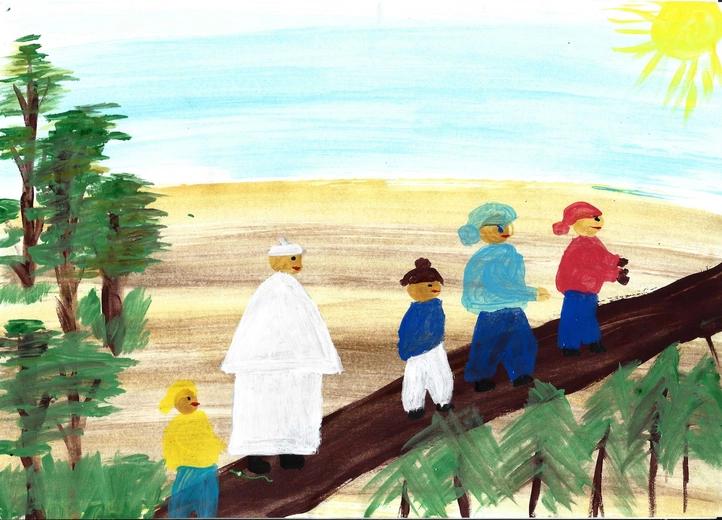 Papież Franciszek w oczach dzieci 