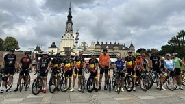 XXV Kolarska Pielgrzymka z Wrocławia na Jasną Górę - 350 km w dwa dni na rowerze