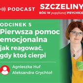 Pierwsza pomoc emocjonalna – jak reagować, gdy ktoś cierpi? Podcast – „Szczeliny. Bóg w popękanej psychice”
