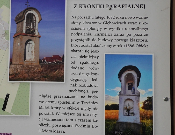 Szlak kapliczek poświęconych Matce Bożej Bolesnej w Głębowicach