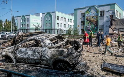 Ukraina: nocny atak Rosji na kraj największy od 2022 roku