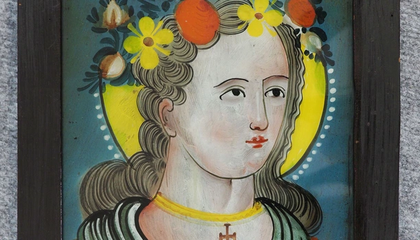 Wystawa „Święci codzienni” - religijne malarstwo na szkle