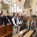 Pogrzeb wieloletniego organisty z Czarnego Dunajca