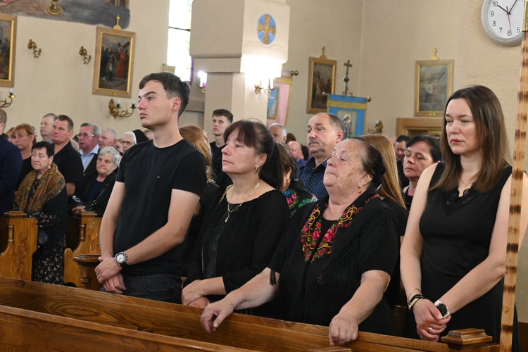 Pogrzeb wieloletniego organisty z Czarnego Dunajca