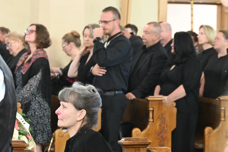Pogrzeb wieloletniego organisty z Czarnego Dunajca